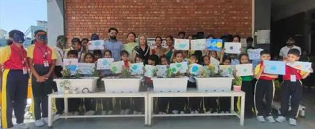 زمین کو سر سبز رکھنے کا عہد